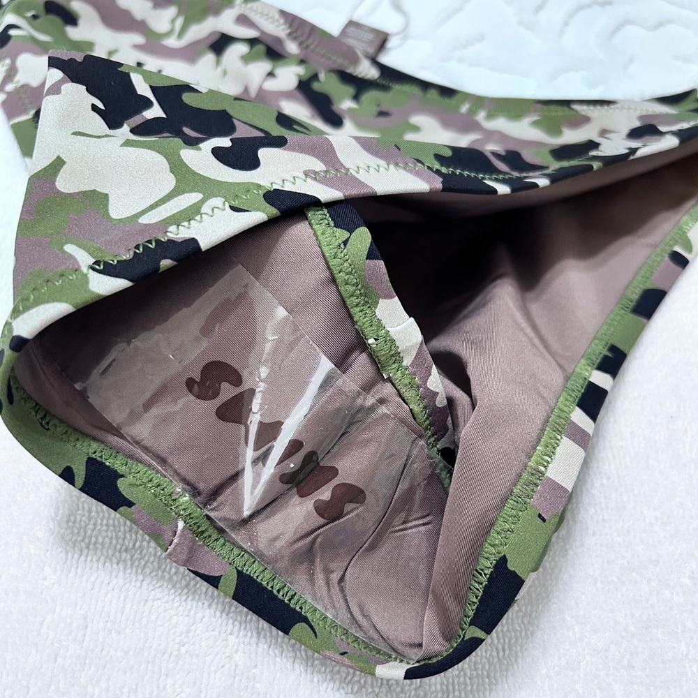 SKIMS Recycled swim Logo Camo Cheeky Tanga size 2X - Picture 3 of 9